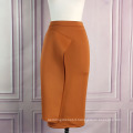 Autumn Fashion High Waist Slim Wrap Modest Midi Women Bodycon Skirts